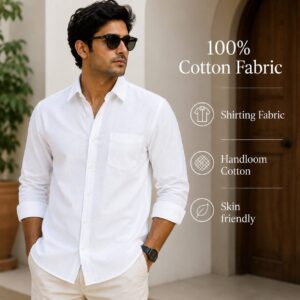 Handloom Cotton Fabric (Shirting)