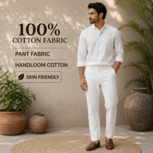Handloom 4Ply Cotton Fabric (Pant)